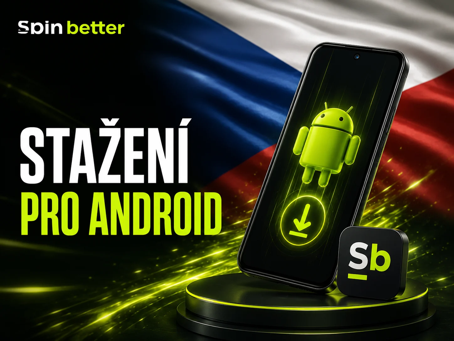 Stažení aplikace SpinBetter pro Android
