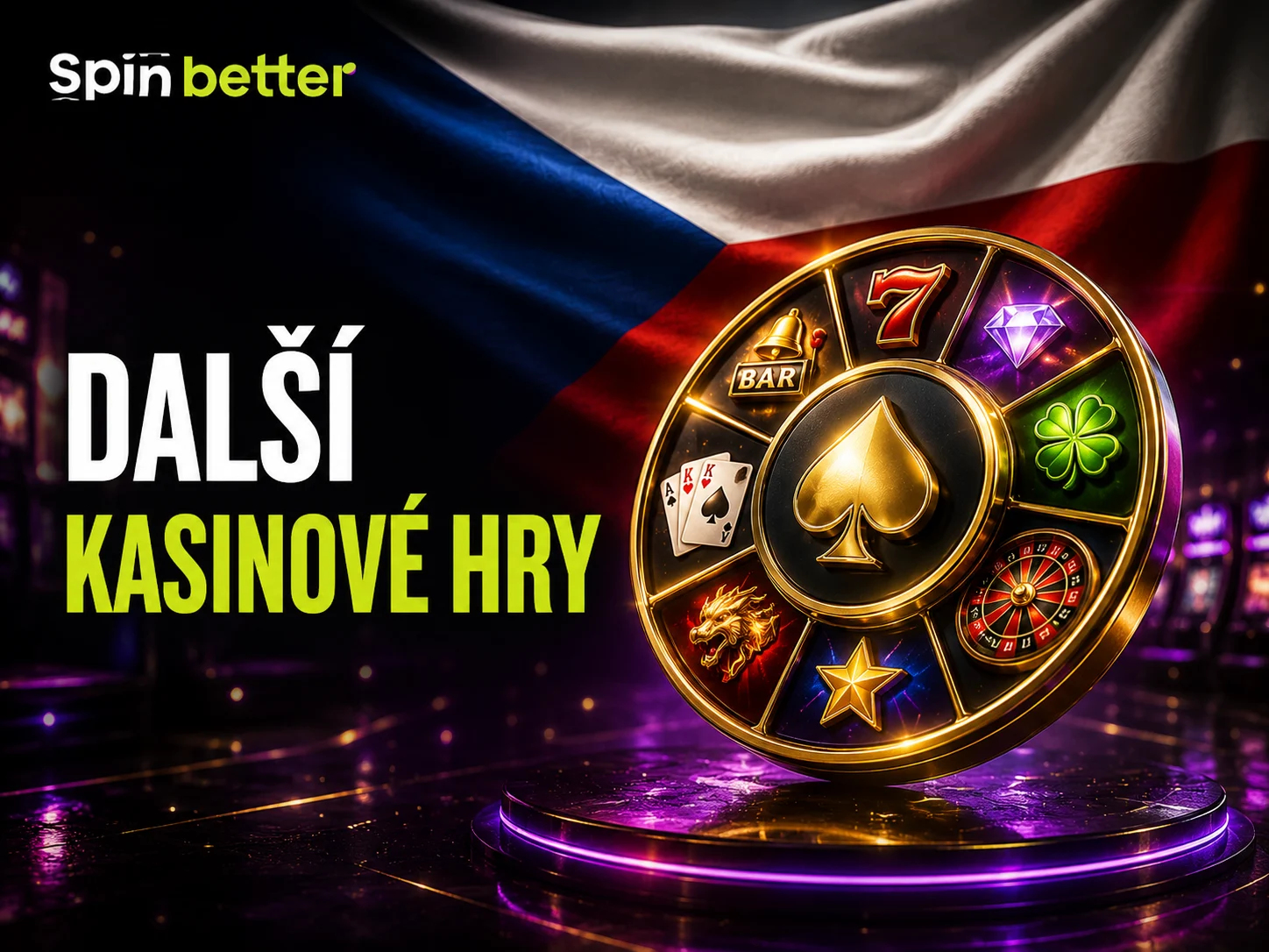 Další kasinové hry SpinBette